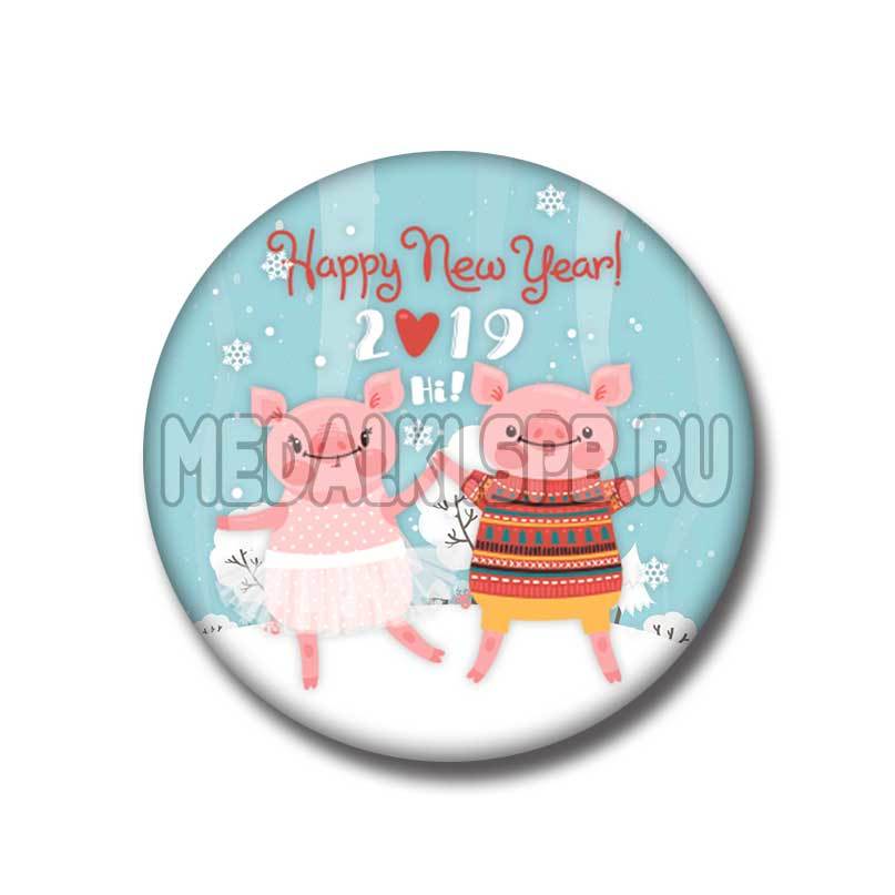 магнит новый год 2019
