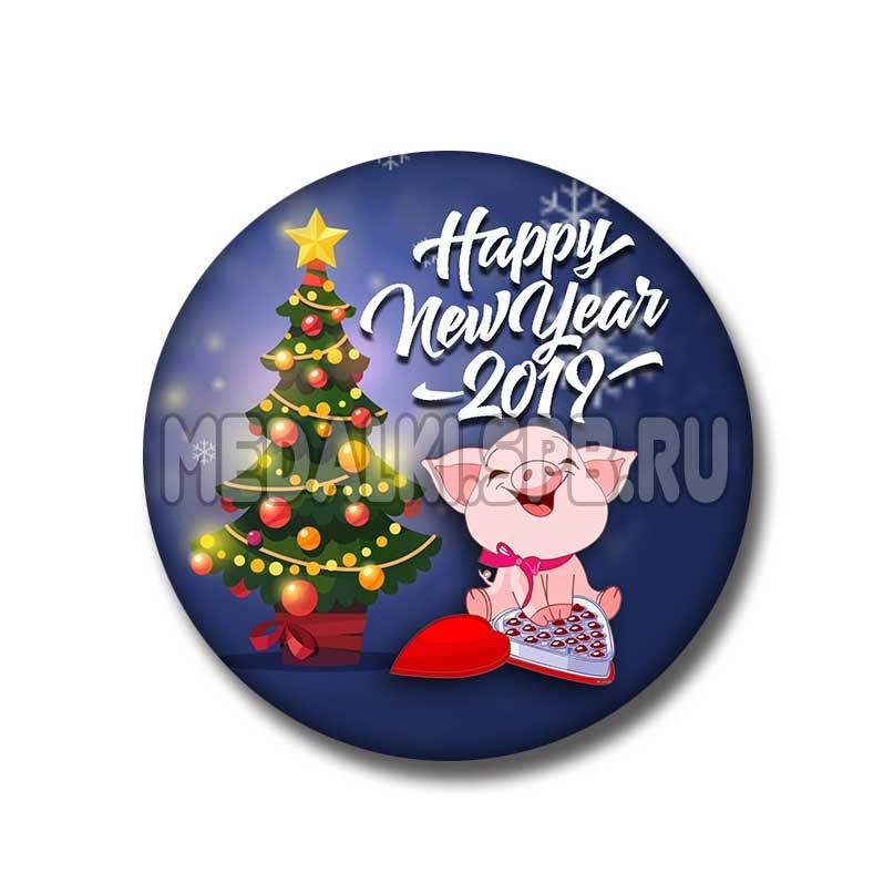 магнит новый год 2019
